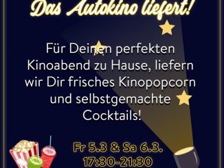 Das Autokino liefert