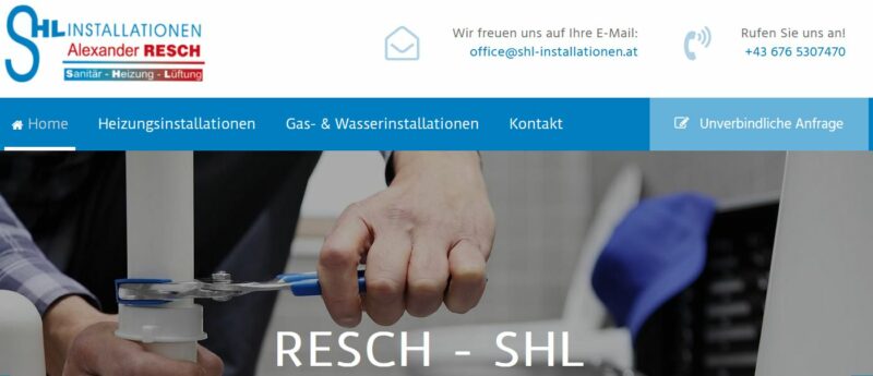 Resch – SHL Installationen GmbH