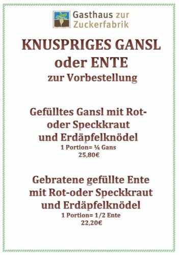 Gasthaus zur Zuckerfabrik in Leopoldsdorf im Marchfelde min