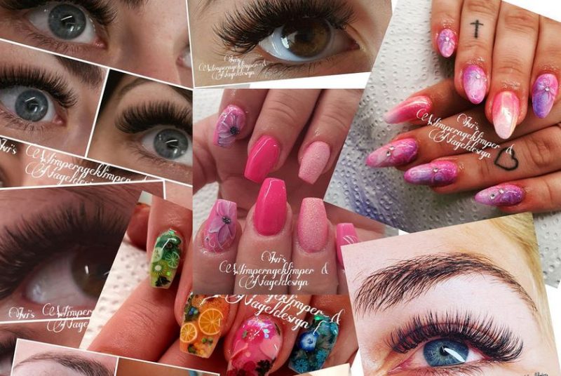 Ivi`s Wimperngeklimper und Nageldesign