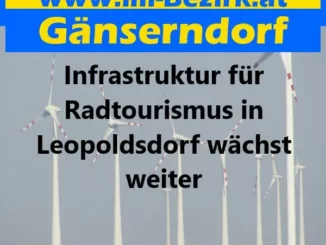 Infrastruktur fuer Radtourismus in Leopoldsdorf waechst weiter min