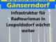 Infrastruktur fuer Radtourismus in Leopoldsdorf waechst weiter min