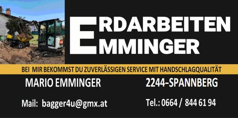 Erdarbeiten Emminger Mario