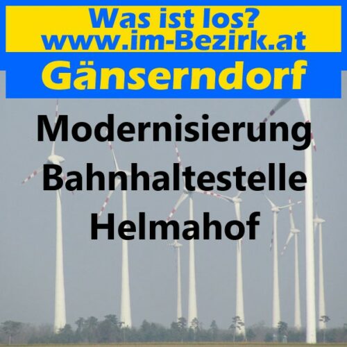 Modernisierung Bahnhaltestelle Helmahof