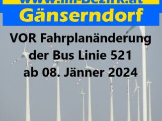 Bus Linie 521 min