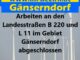 Arbeiten an den Landesstraßen B 220 und L 11 im Gebiet Gänserndorf abgeschlossen