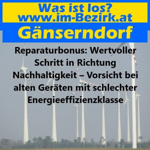 Reparaturbonus: Wertvoller Schritt in Richtung Nachhaltigkeit – Vorsicht bei alten Geräten mit schlechter Energieeffizienzklasse