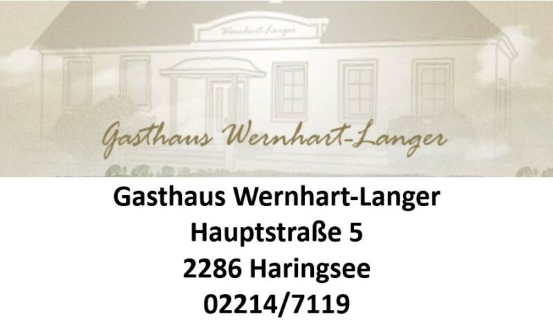 Gasthaus Wernhart-Langer