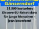 35.500 kostenlose DiscoverEU-Reisetickets für junge Menschen – jetzt bewerben!