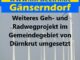 Weiteres Geh- und Radwegprojekt im Gemeindegebiet von Dürnkrut umgesetzt